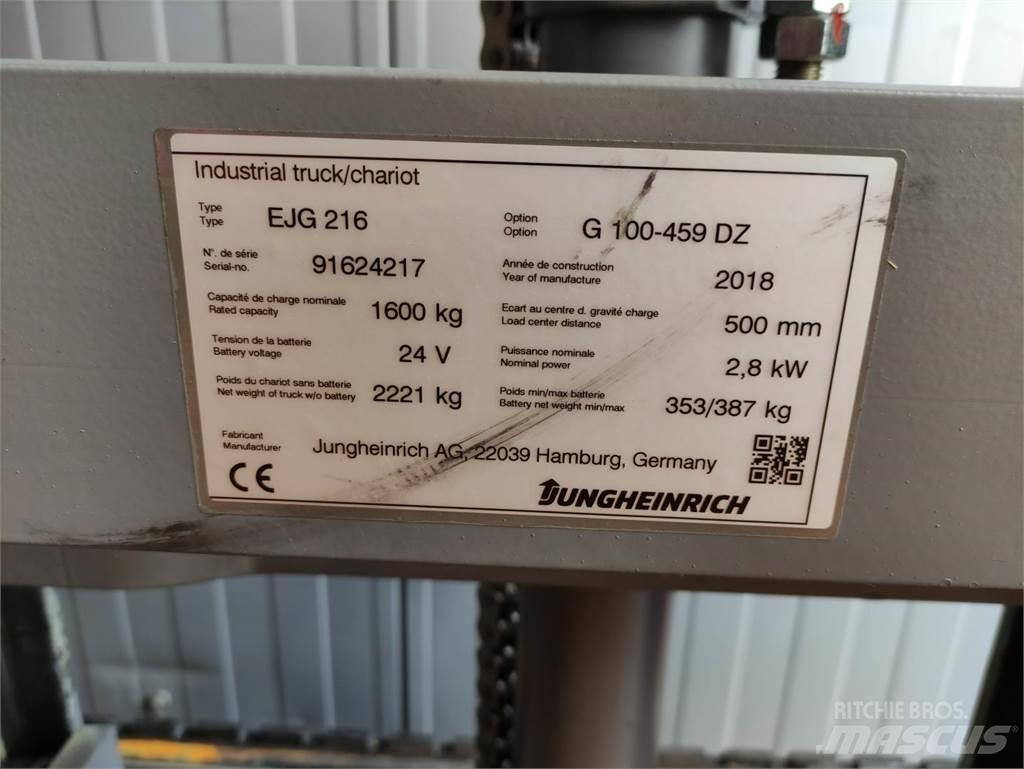 Jungheinrich EJG216 Ledestablere
