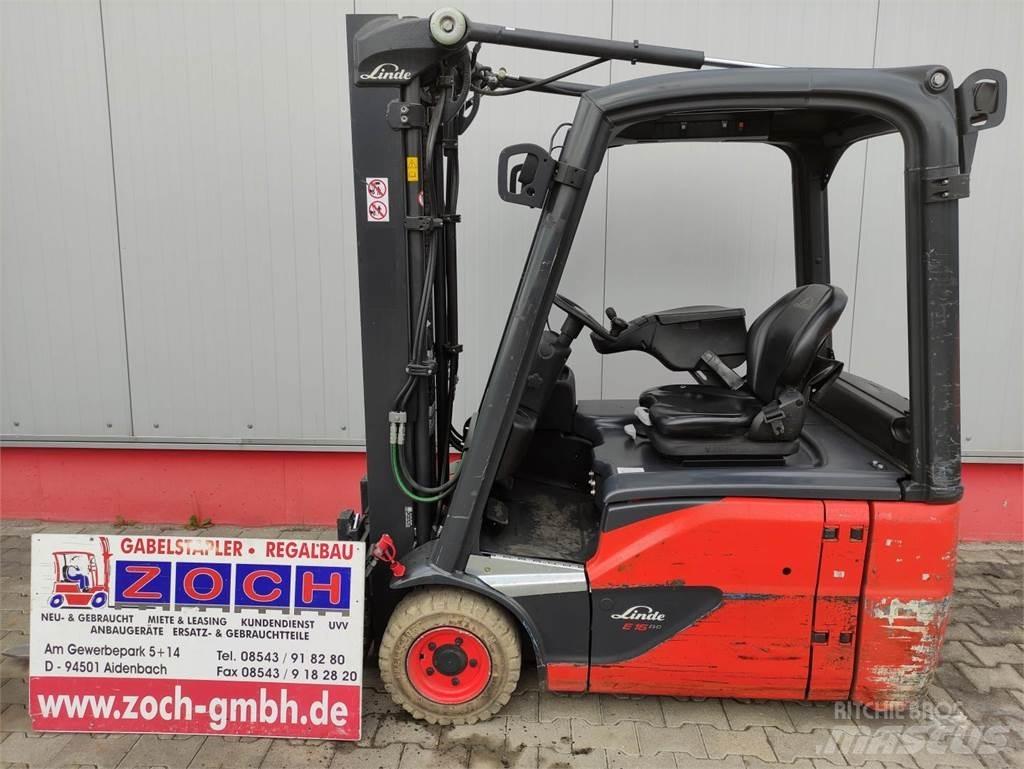 Linde E16-02-386-EVO Elektriske trucker