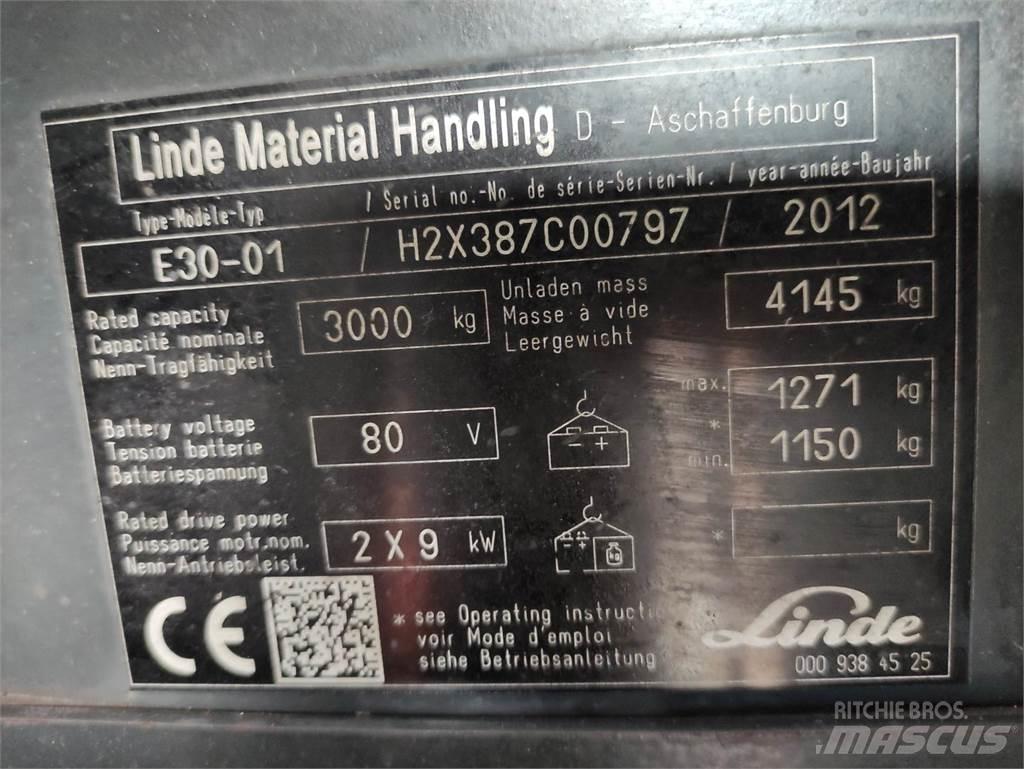 Linde E30-01-387 Elektriske trucker