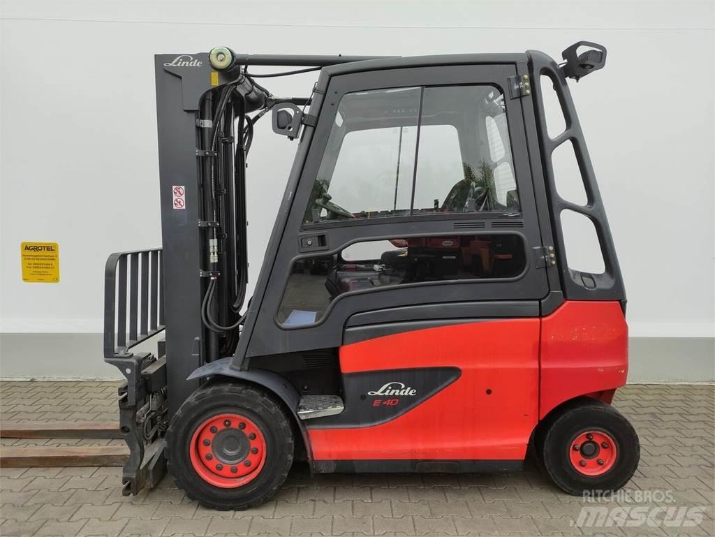 Linde E40H-01/600-388 Elektriske trucker