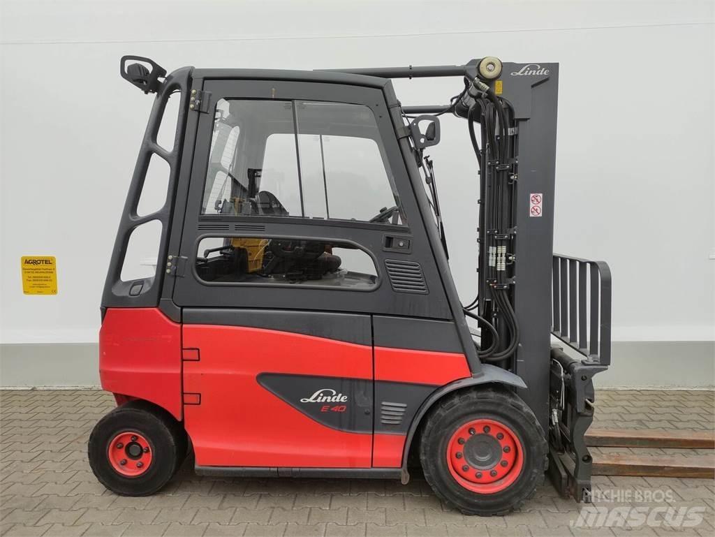 Linde E40H-01/600-388 Elektriske trucker