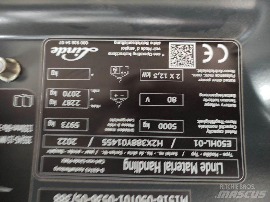 Linde E50HL-01-388 Elektriske trucker