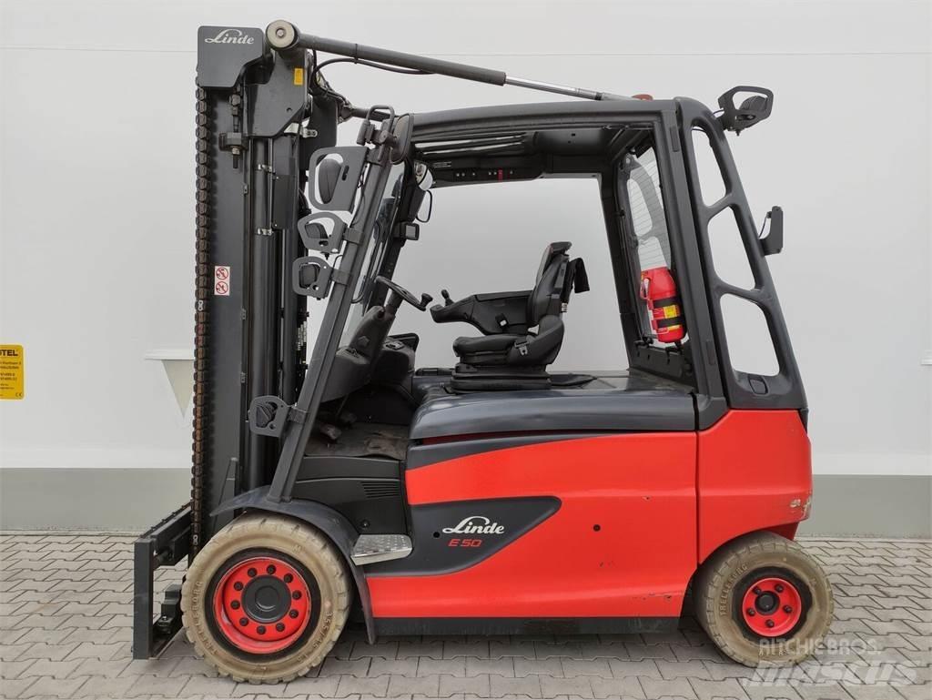 Linde E50HL-01-388 Elektriske trucker