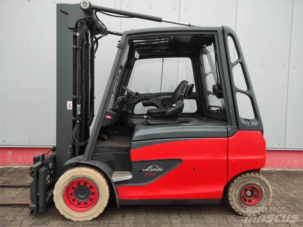 Linde E50HL-01-600 Elektriske trucker