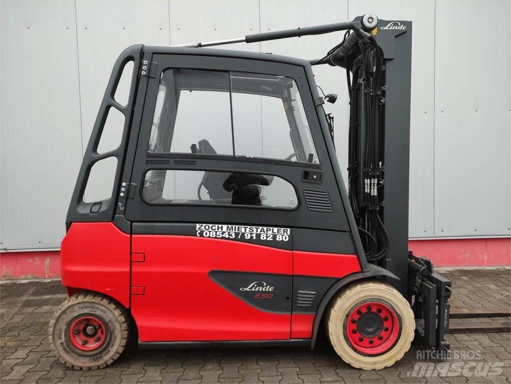 Linde E50HL-01-600 Elektriske trucker