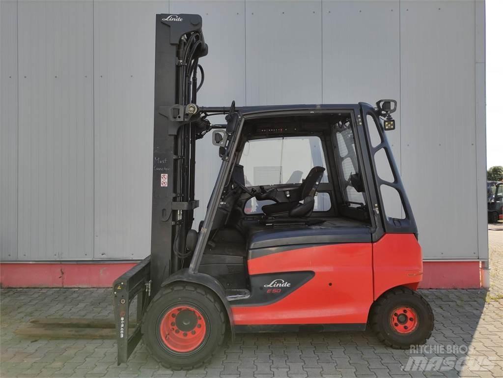 Linde E50HL-01/600-388 Elektriske trucker