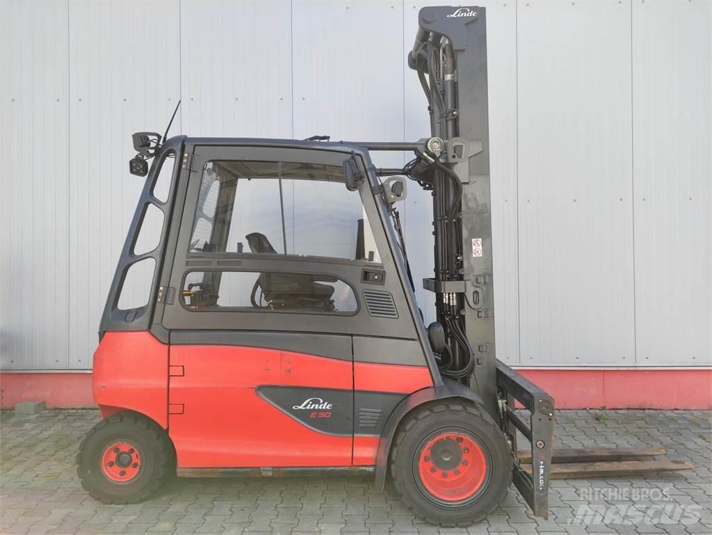 Linde E50HL-01/600-388 Elektriske trucker