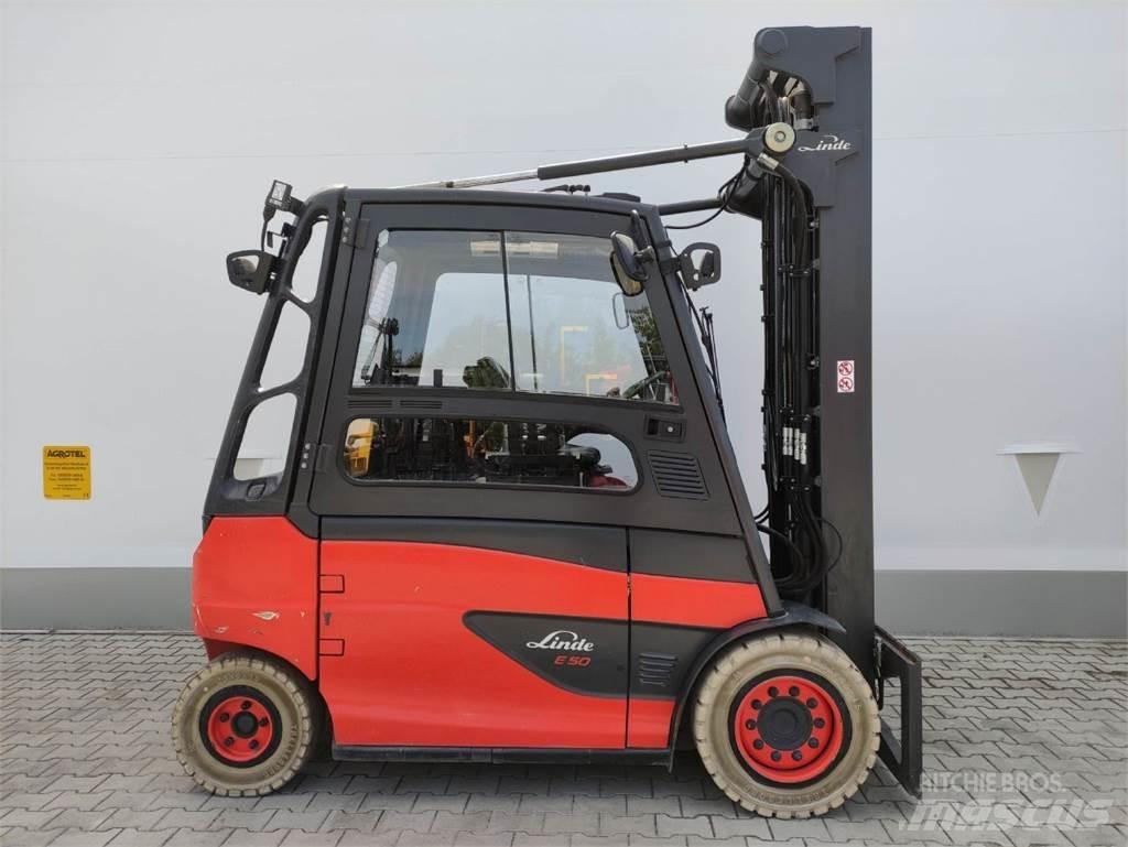 Linde E50HL-01/600-388 Elektriske trucker