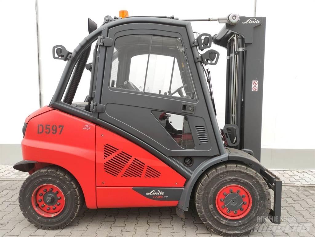 Linde H45D-02-394 EVO Diesel Trucker