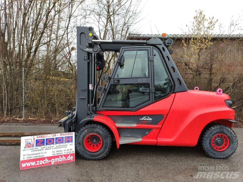 Linde H80D-1100-03-396 Diesel Trucker