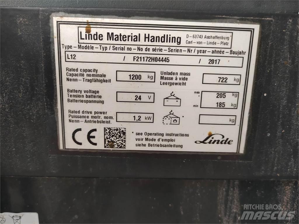 Linde L12 Ledestablere