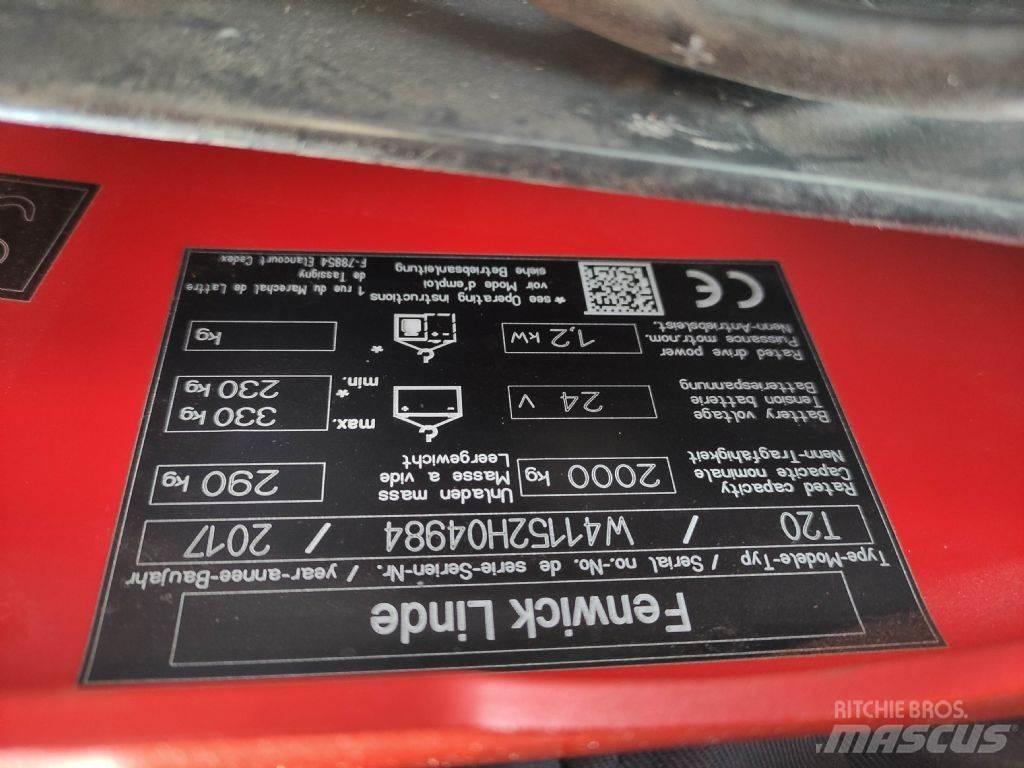 Linde T20 Lavtløftende truck