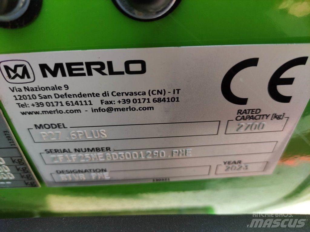Merlo P27.6 Plus - 40km/h Teleskoplastere