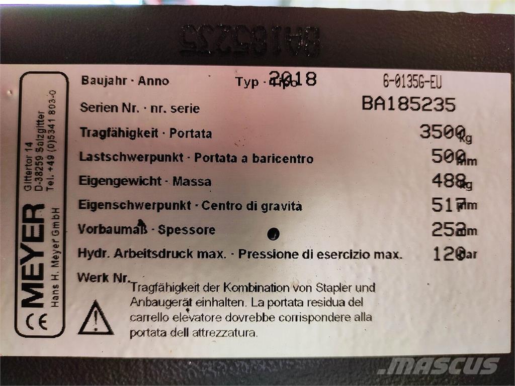 Meyer 6-0135G-EU Balleklemme