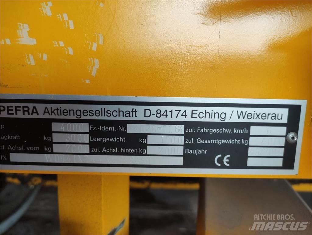 Pefra 4000 Andre hengere
