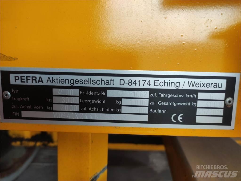 Pefra 4000 Andre hengere
