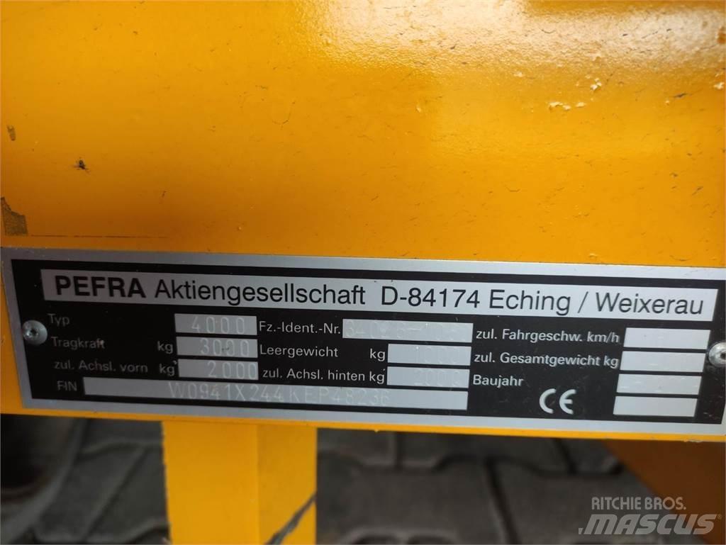 Pefra 4000 Andre hengere
