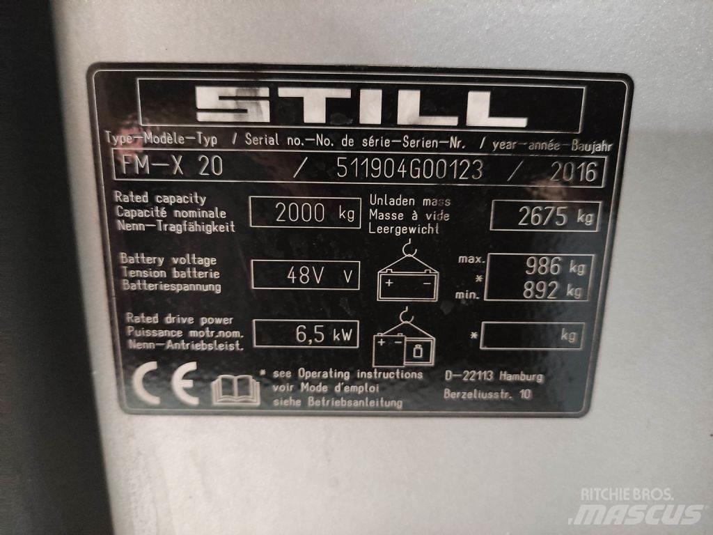 Still FM-X-20 Skyvemasttruck