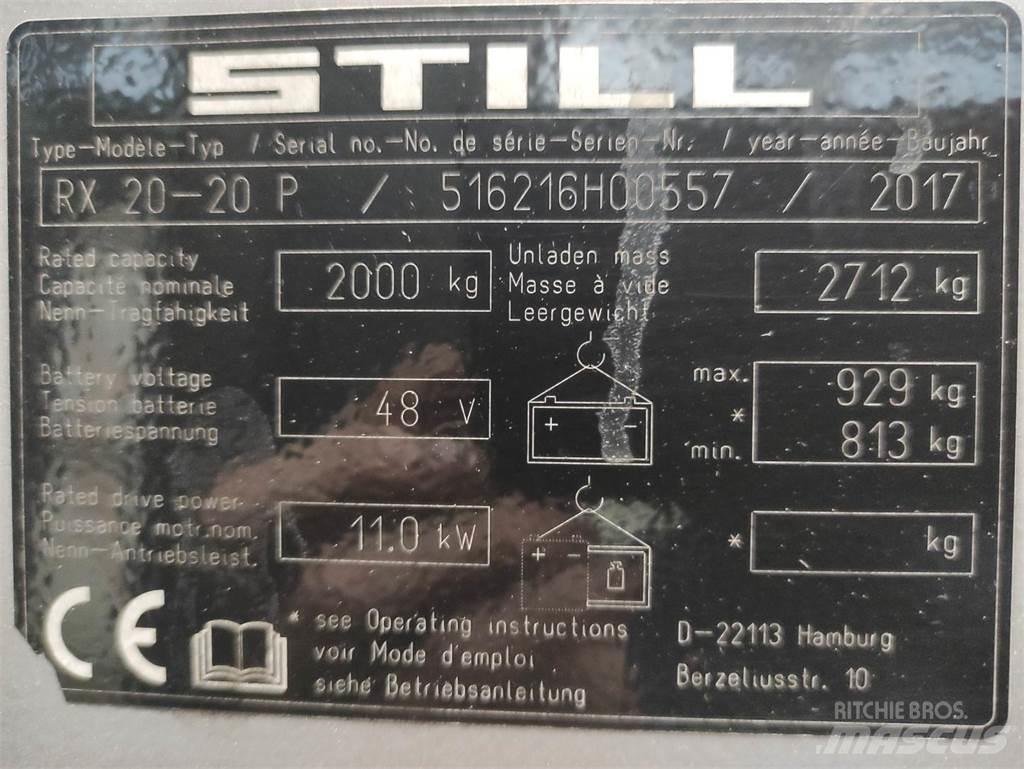 Still RX20-20 P Elektriske trucker