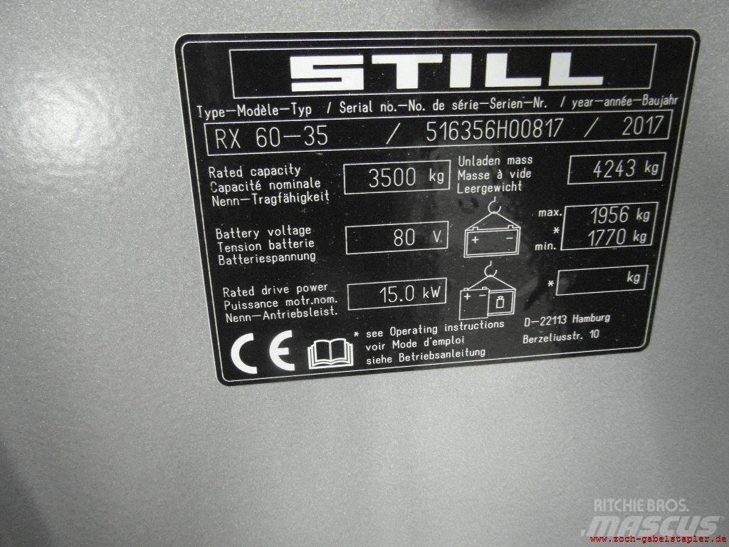 Still RX60-35 Elektriske trucker
