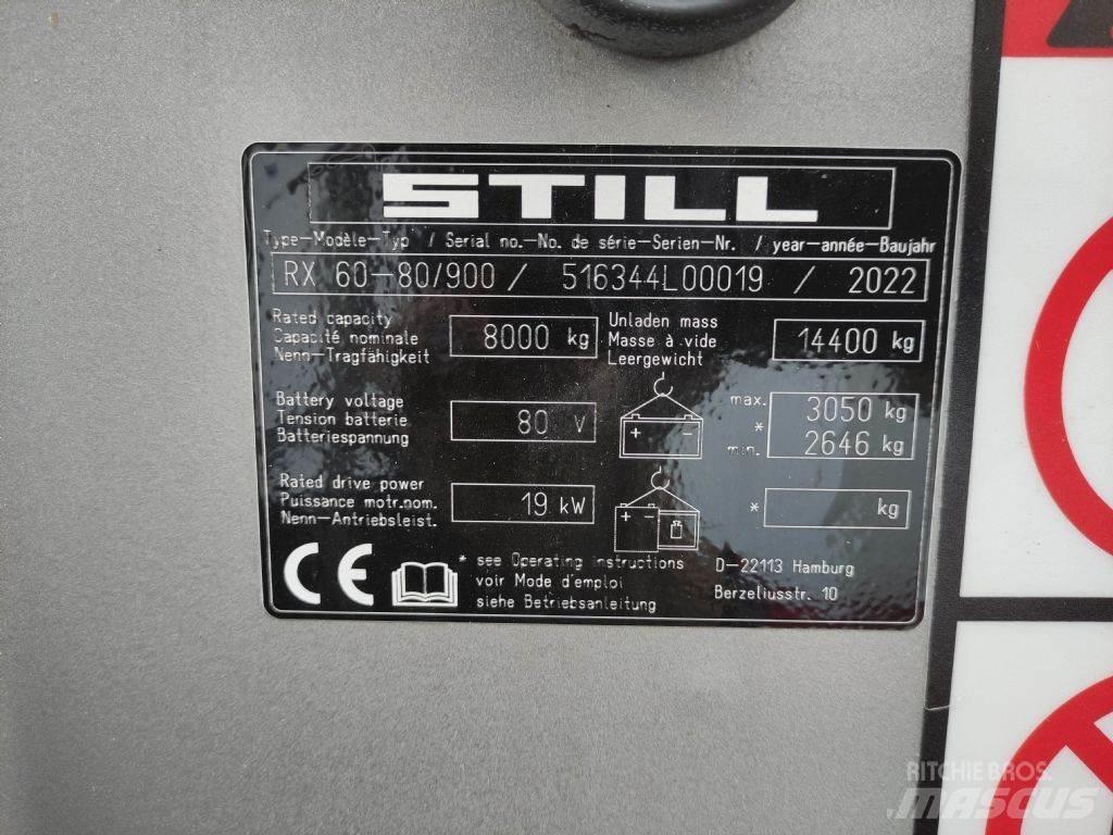 Still RX60-80/900 Elektriske trucker