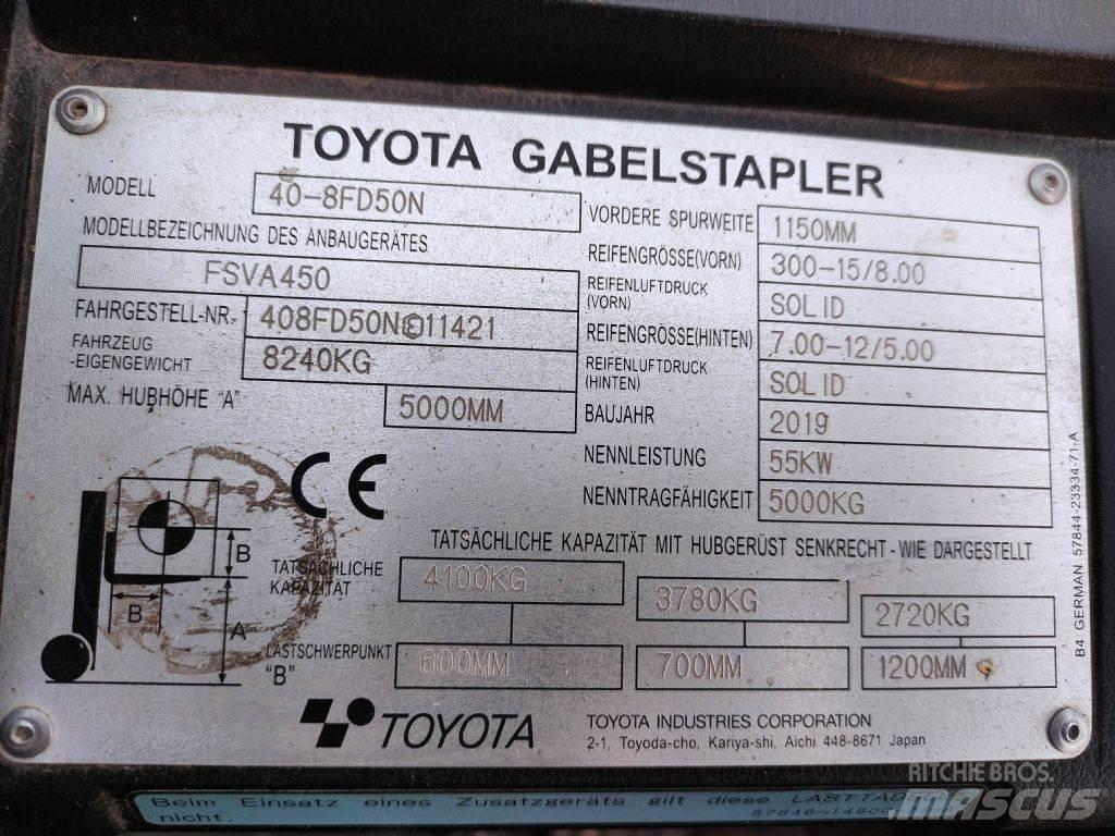 Toyota 40-8FD50N Diesel Trucker