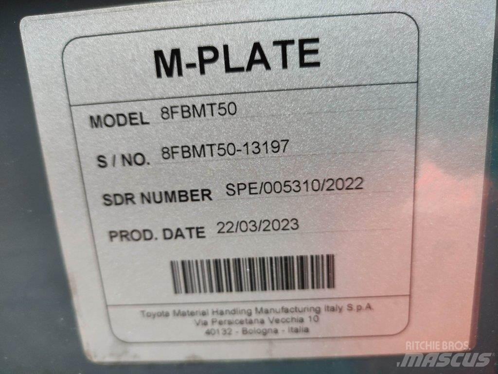 Toyota 8FBMT50 Elektriske trucker