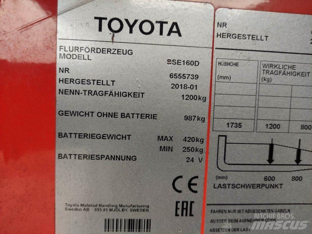 Toyota SSE160D Ledestablere