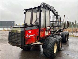Valmet 828 Demonteras