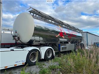 HLW Tank trailer w/ 4 rooms