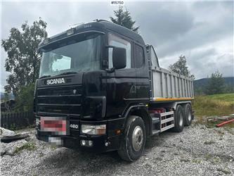 Scania 144 6x2 Tipper Truck.