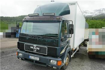 MAN 8.163 4x2 Box truck.