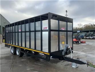 JPM Black 24ft Livestock Trailer