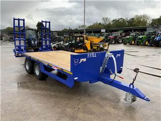 JPM Blue 18ft Low Loader Trailer