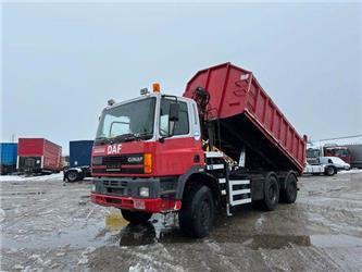 Ginaf M 3333-S onesided kipper 13m3 6x6+crane vin 381