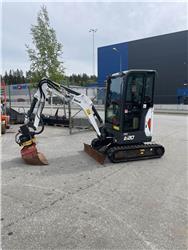 Bobcat E20, Engcon Rotor & Red