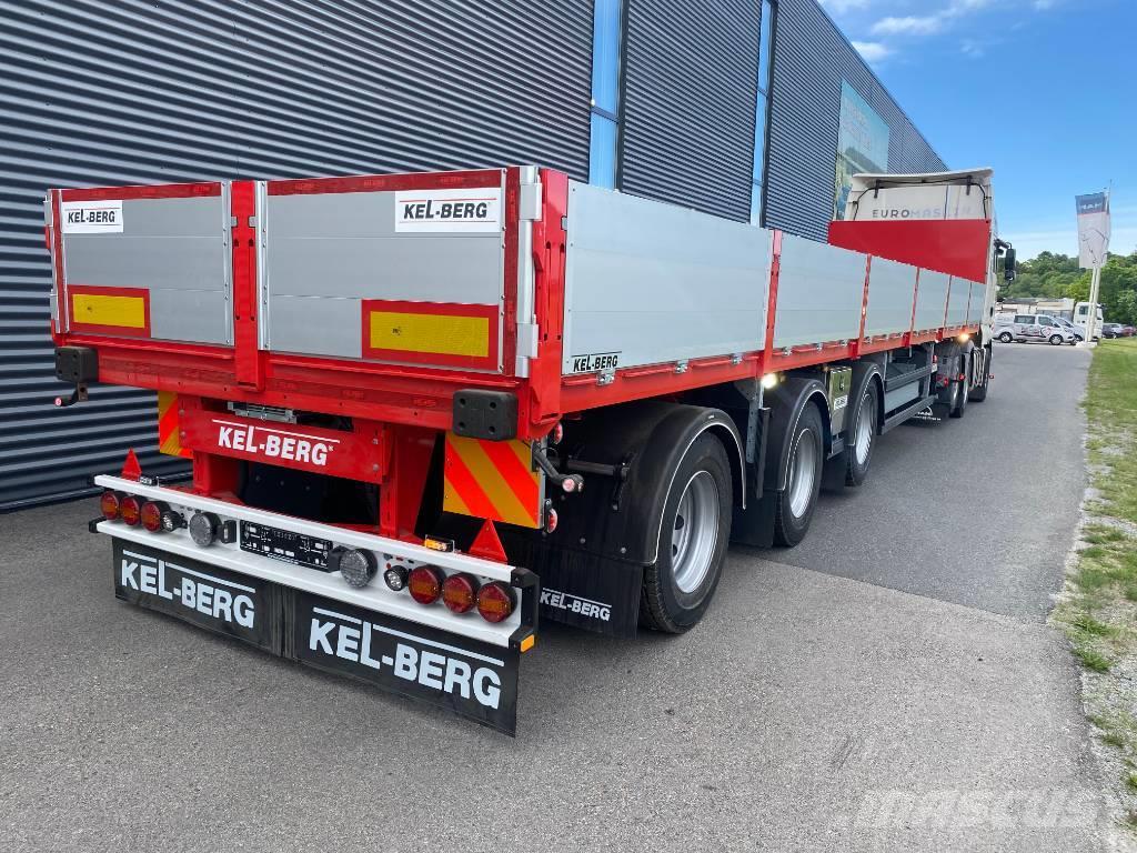 Kel-Berg D 530V For trekkvogn med kran 27t delbelastning Planhengere