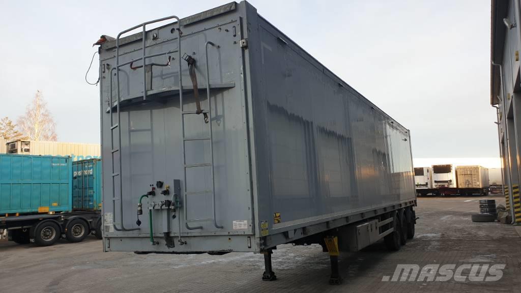 Kraker MOVING FLOOR - HYDRAULISK ÅBENSIDE - BEGGE SIDER Walking floor - semi