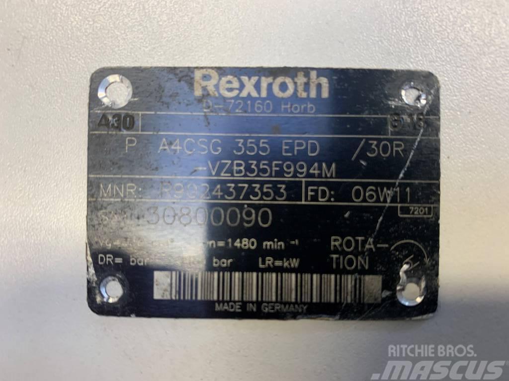 Rexroth A4CSG355 Hydraulikk