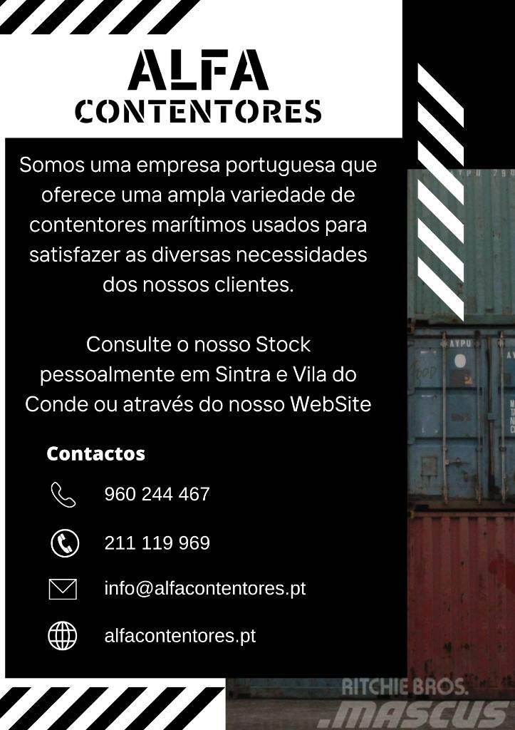  AlfaContentores Contentor Marítimo 20' Shipping containere