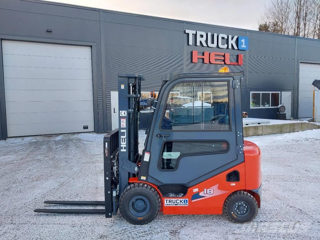 Heli 1,8 tonns diesel - 4,7 m løftehøyde (PÅ LAGER) Diesel Trucker