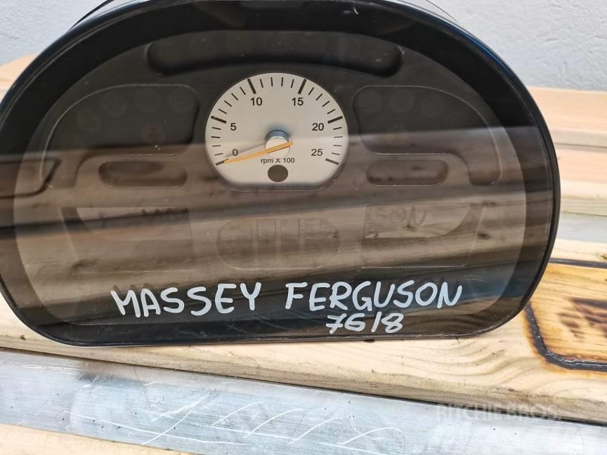 Massey Ferguson 7620 {hour meter A3 4353089 M92} Førerhus og Interiør