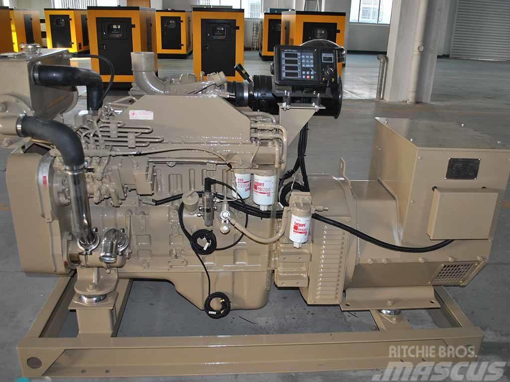 Cummins 6BTA5.9-GM100 100kw boat diesel generator engine Marine motor enheter