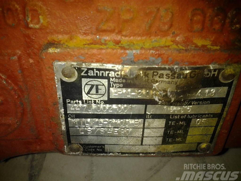 ZF APL-2010 - Axle/Achse/As Aksler