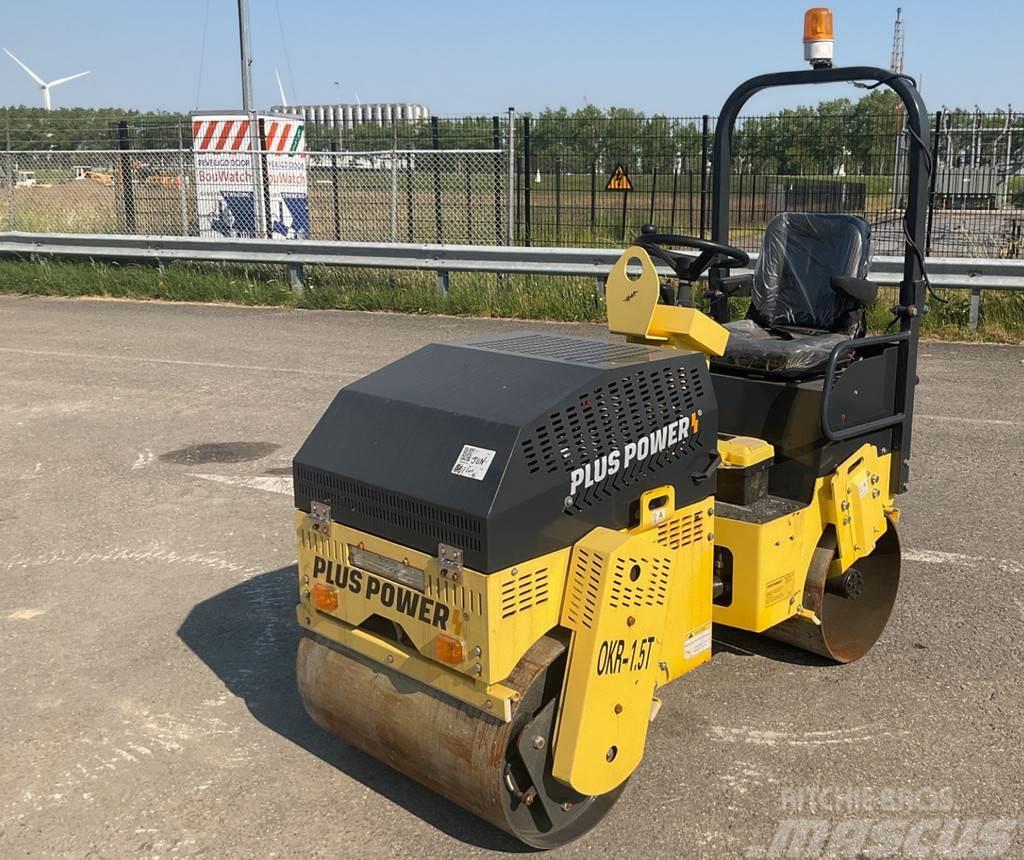  Plus Power OKR 1.5T Cilindru Compactor Vibroplater
