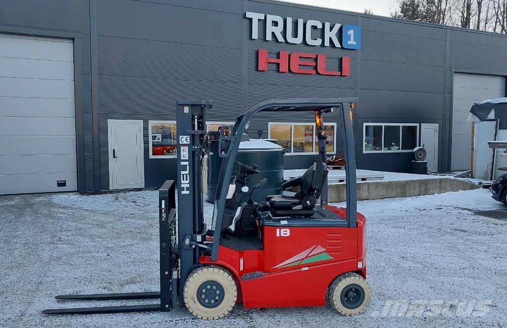 Heli 1,75 tonns el. truck - 4,7 m LH (PÅ LAGER) Elektriske trucker
