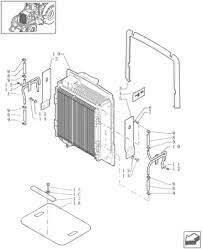 New Holland - Furtun radiator - 84329358 Radiatorer