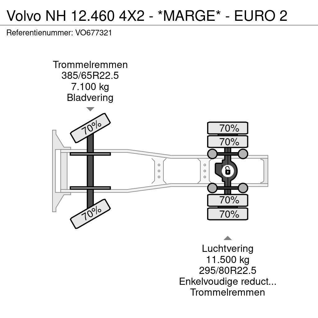 Volvo NH 12.460 4X2 - *MARGE* - EURO 2 Trekkvogner