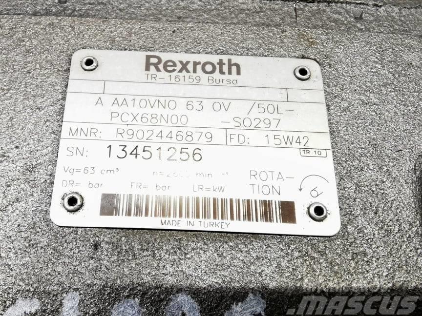 CLAAS Axion 830 {Rexroth A10V} main pump Hydraulikk