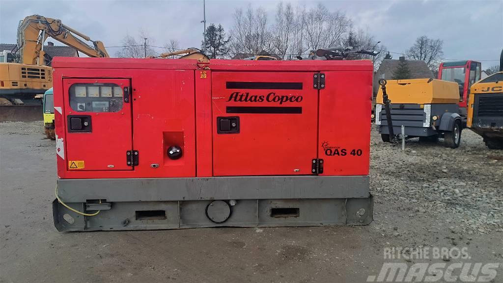 Atlas Copco QAS 40 30 50 60 INGERSOLL RAND 40 DOSSAN Diesel Generatorer